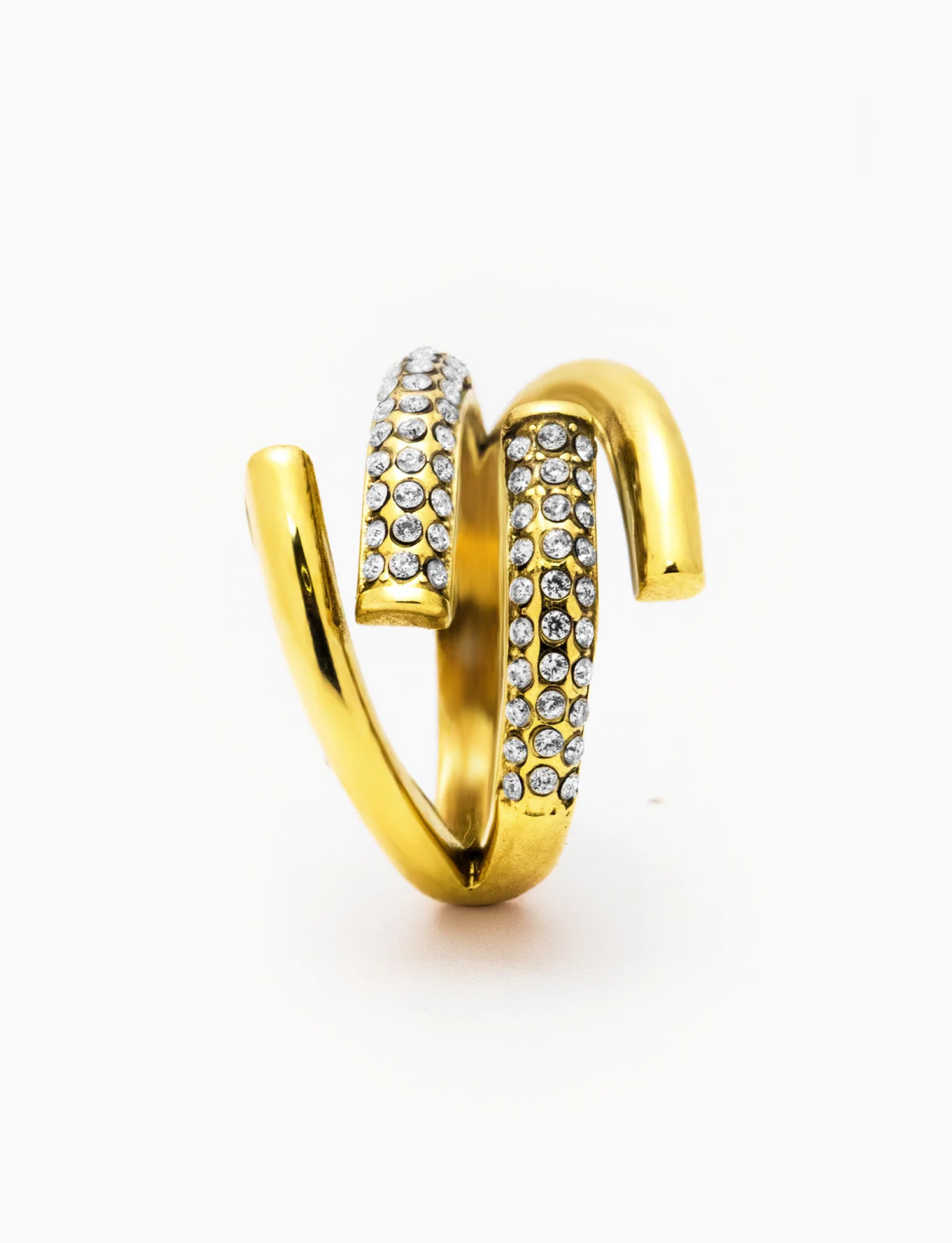 Anello Sparkling Intreccio - Image 3