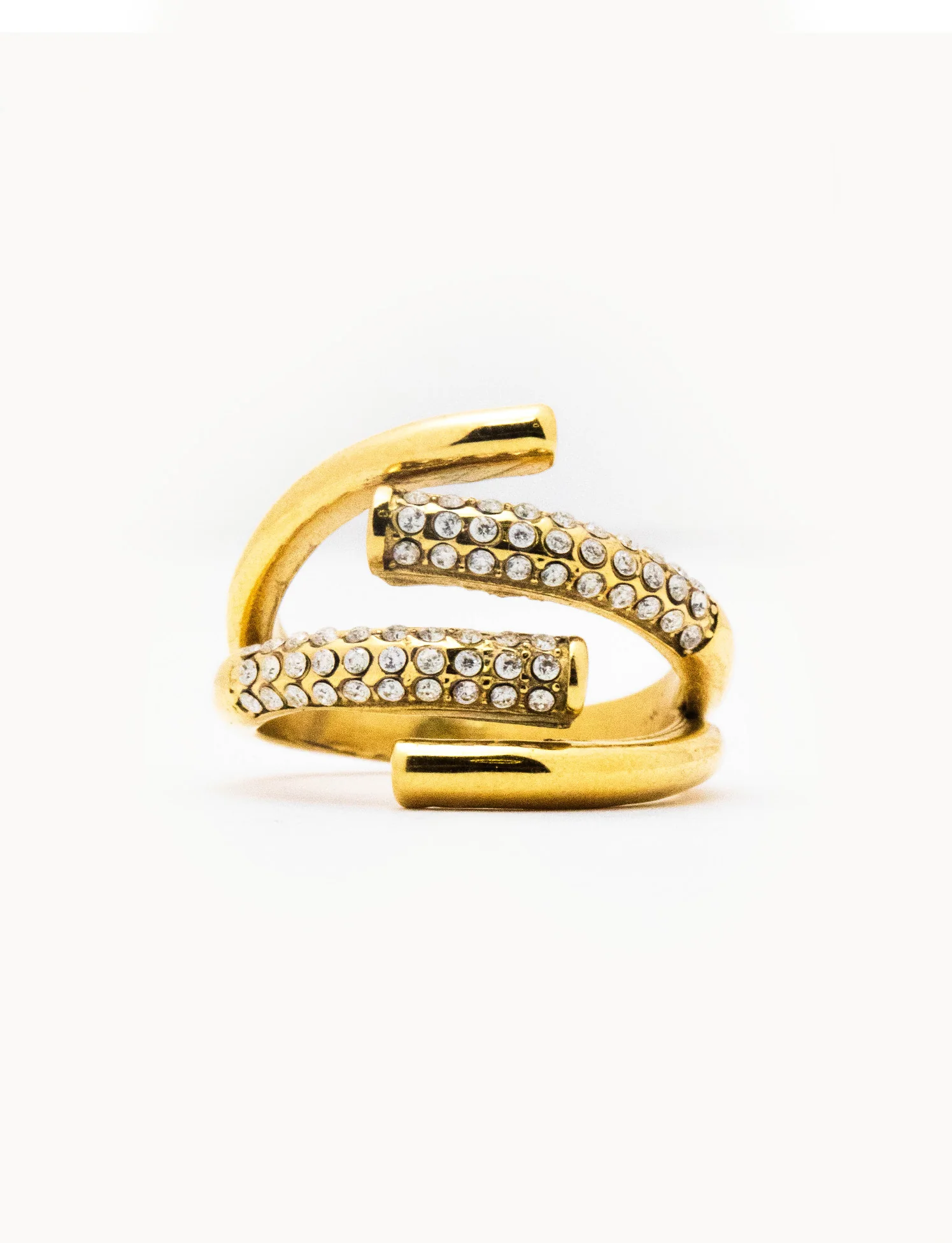 Anello Sparkling Intreccio - Image 4