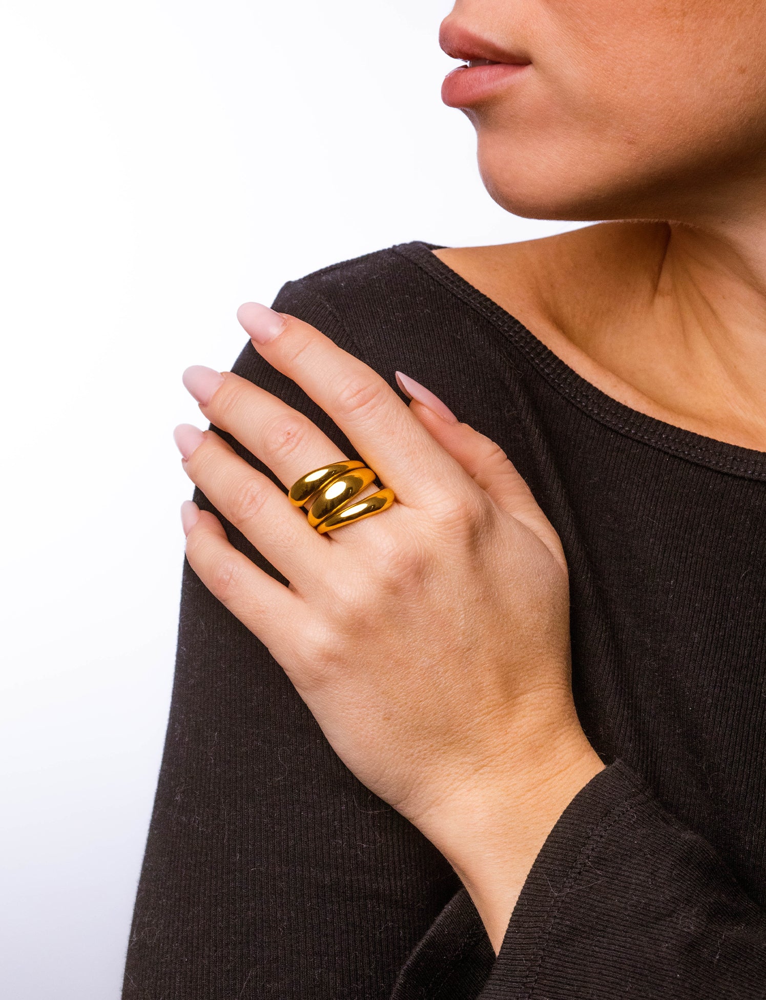 Anello Chunky Triplo - Image 5