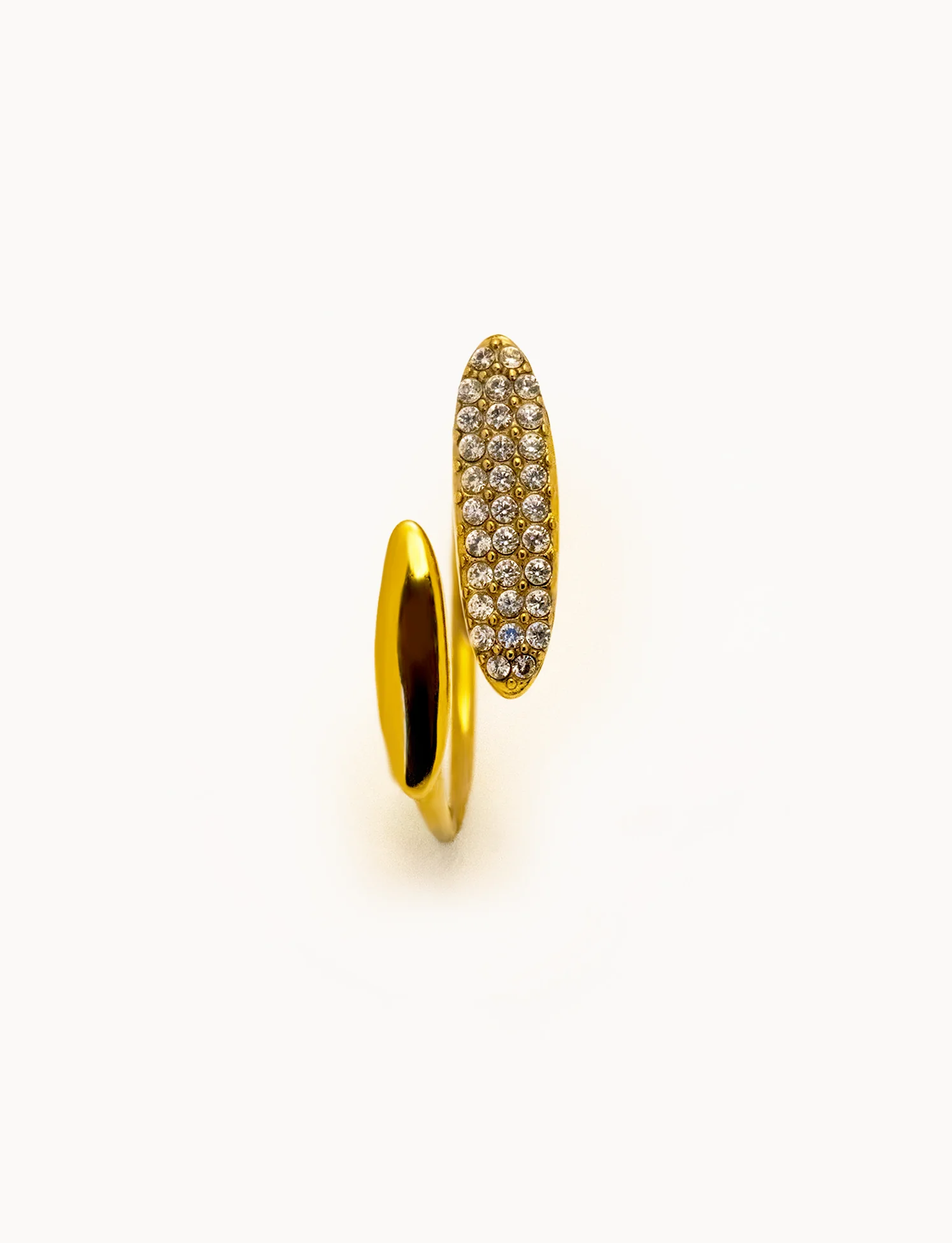 Anello Double Chichi Pavé - Image 3