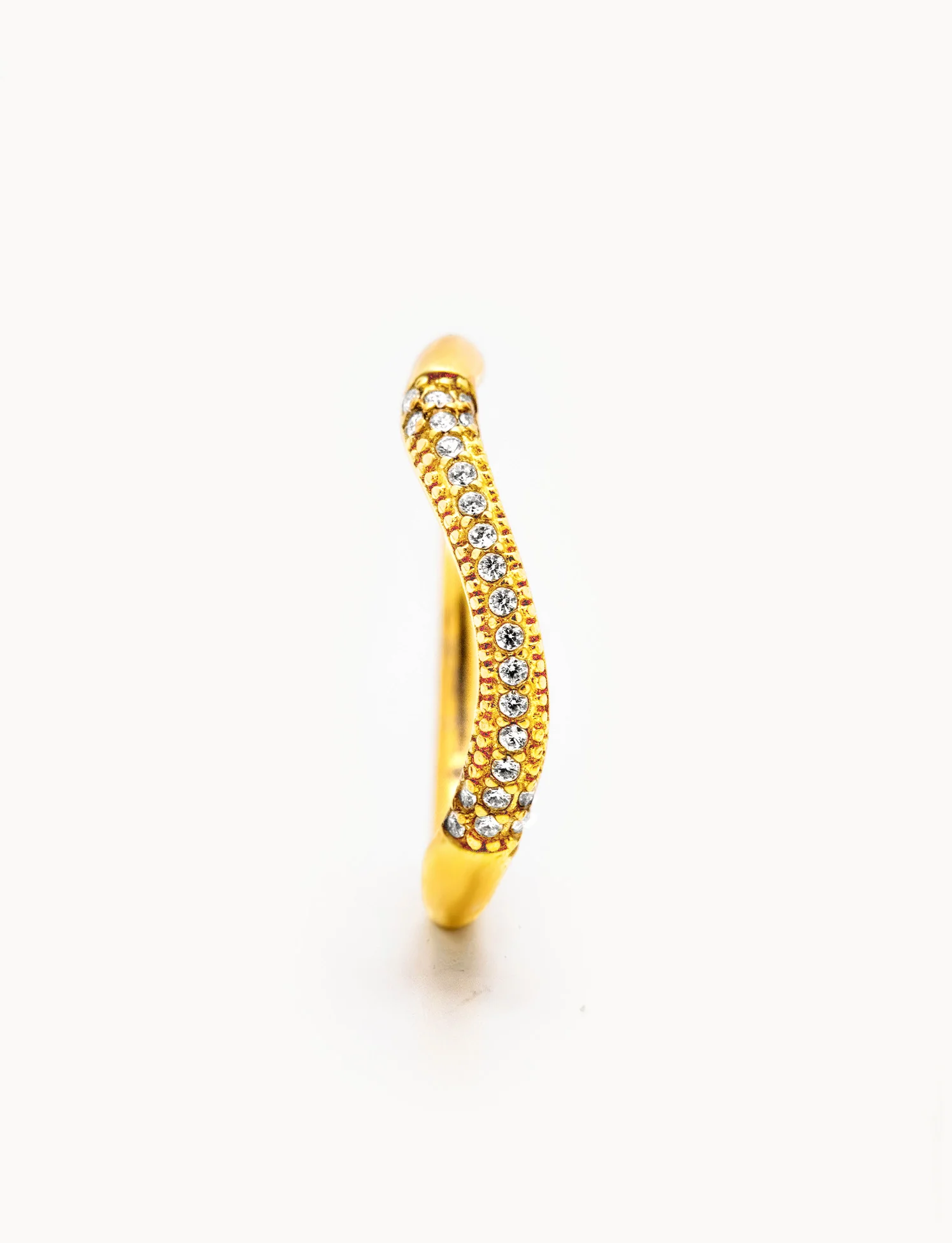 Anello Linea fluida Sparkling - Image 3