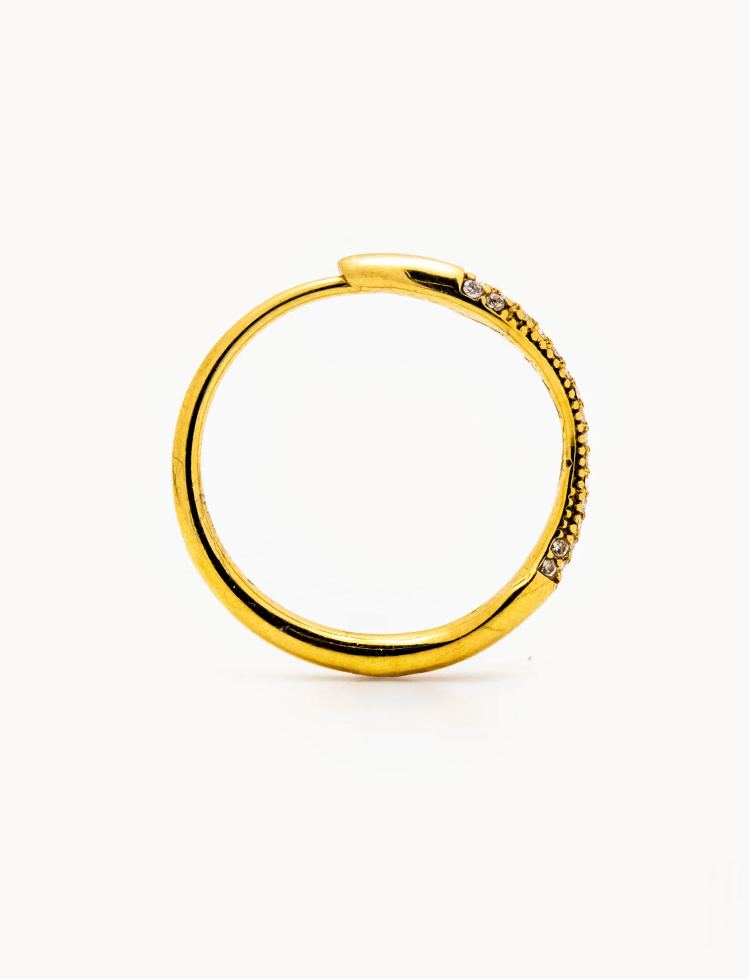 Anello Linea fluida Sparkling - Image 4
