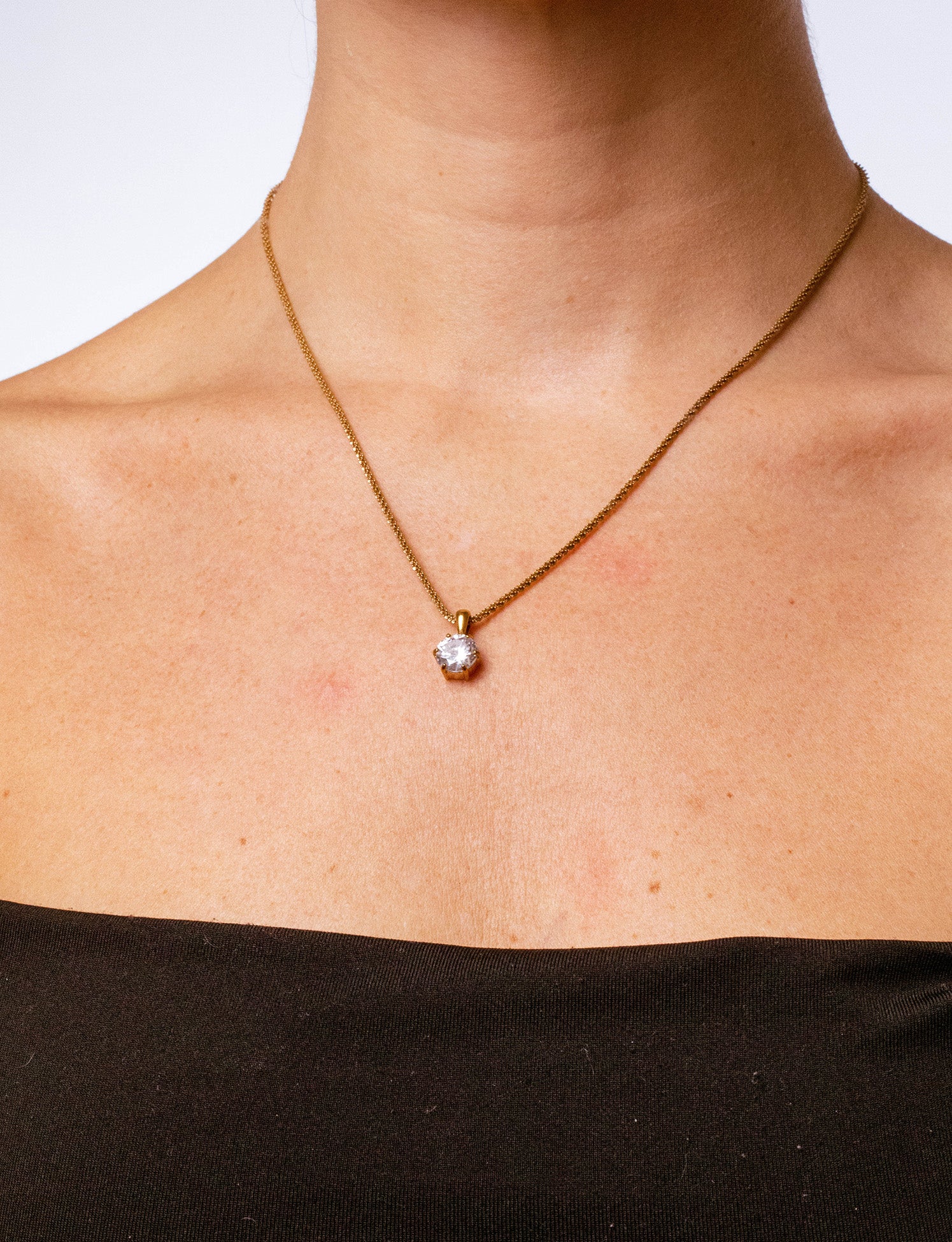 Collana Essential Small con Zircone - Image 4