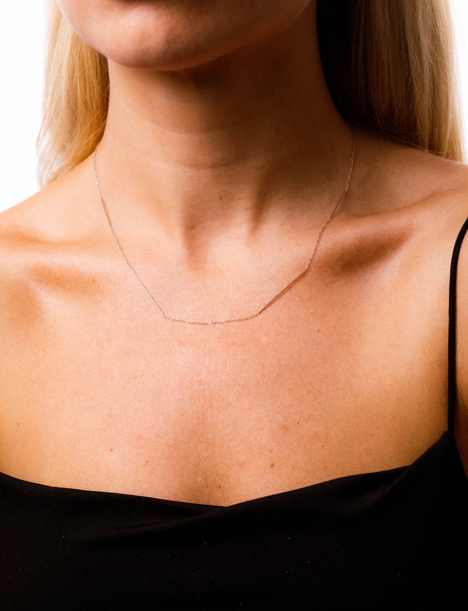Collana Filo invisibile con Barrette - Image 2