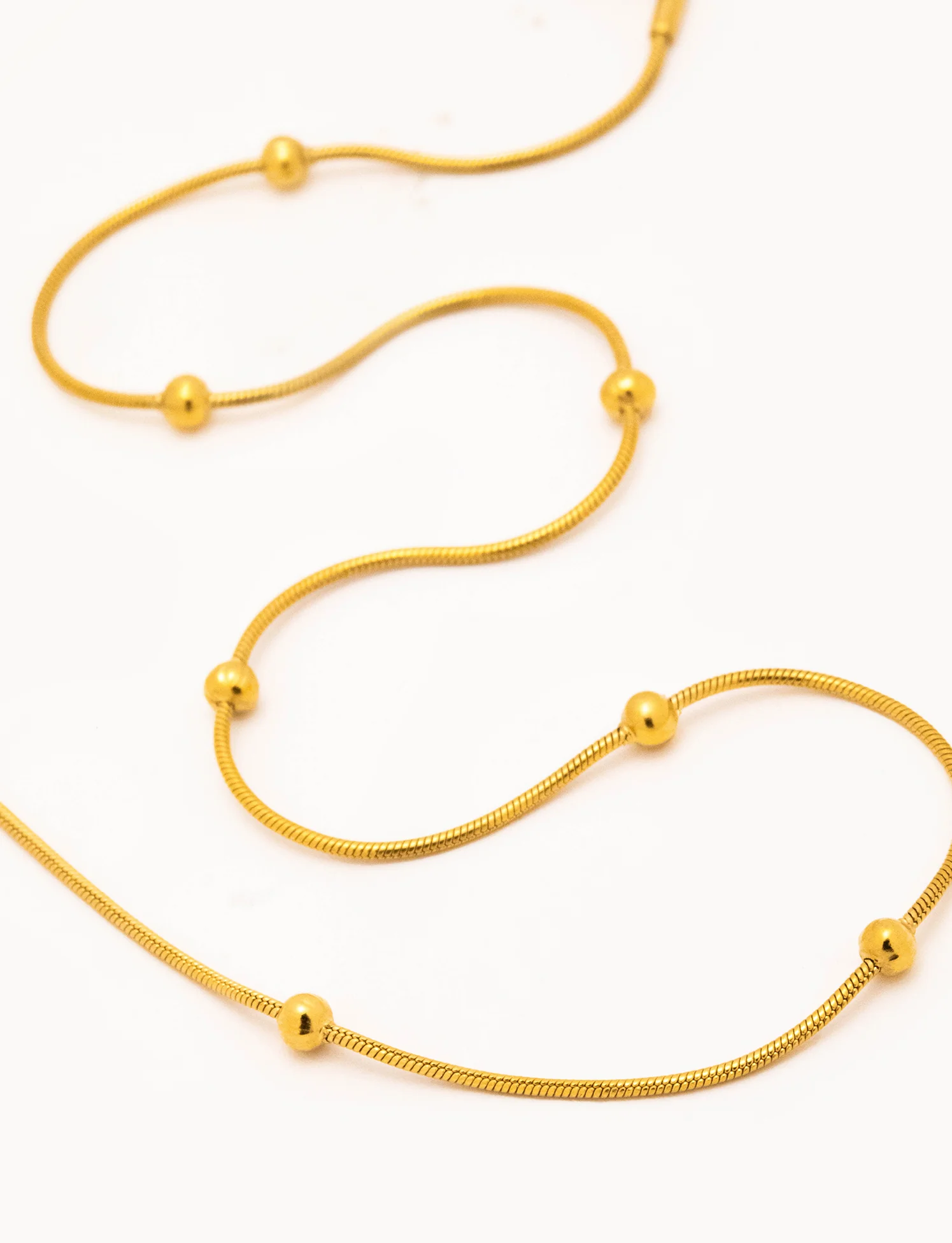 Collana Filo Invisibile Con Palline - Image 3