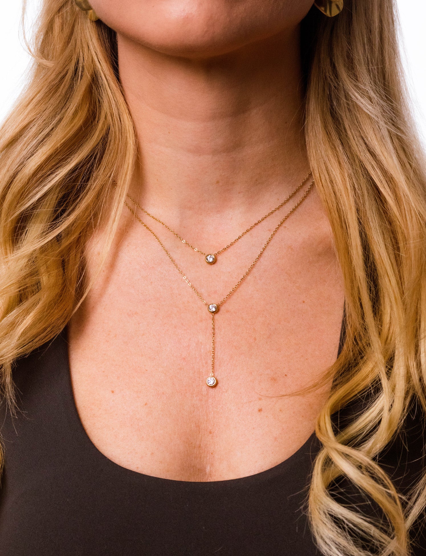 Collana Tripla Punto Luce Longuette - Image 2