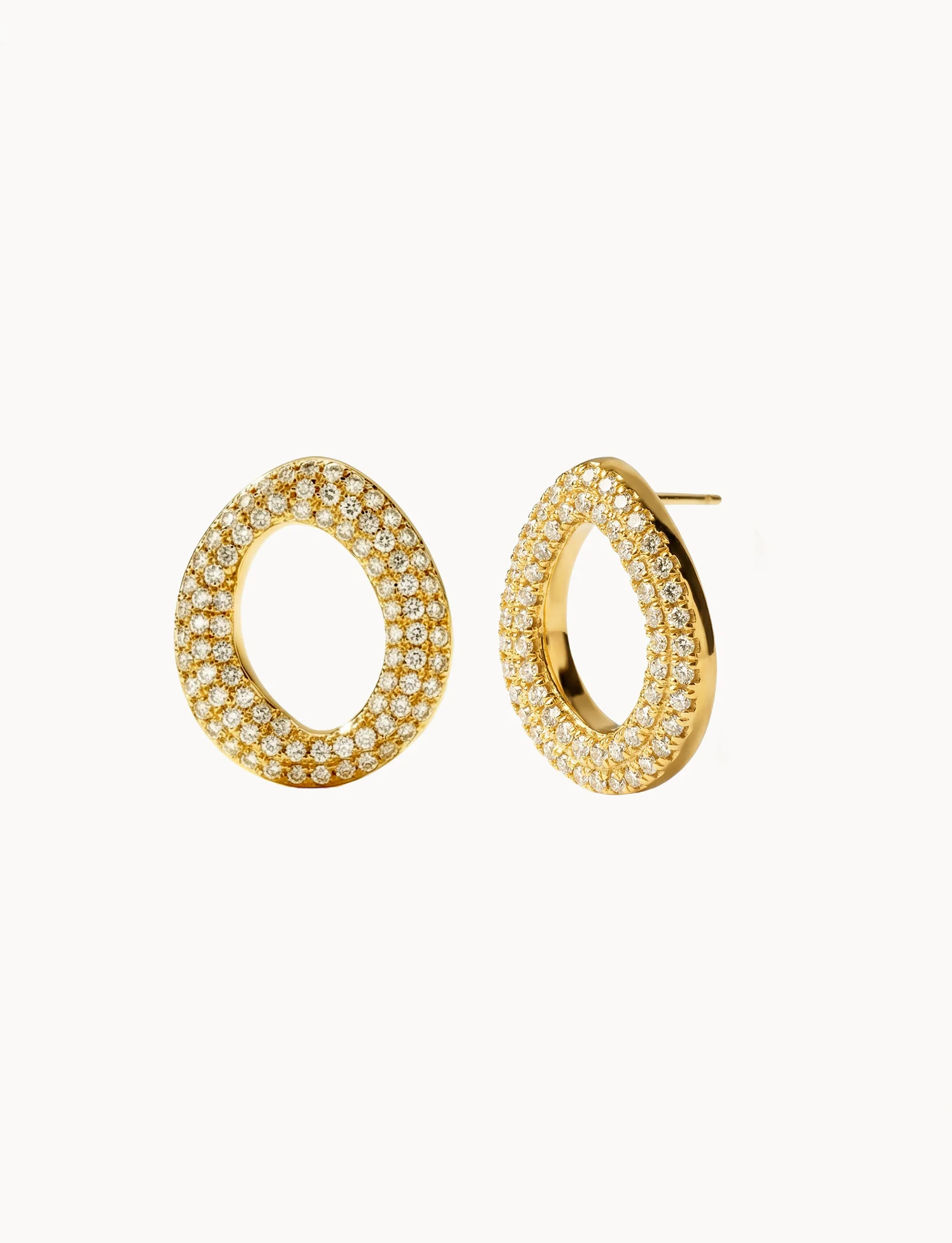 Orecchini Chunky Oval Sparkling - Image 2