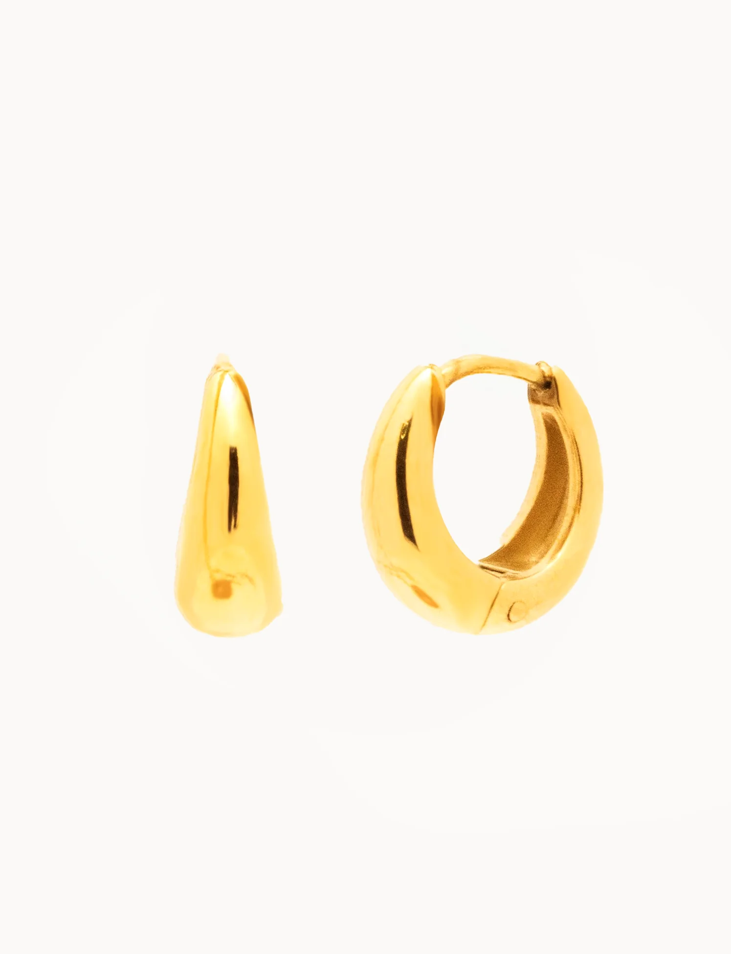 Orecchini Hoop Chubby - Image 3