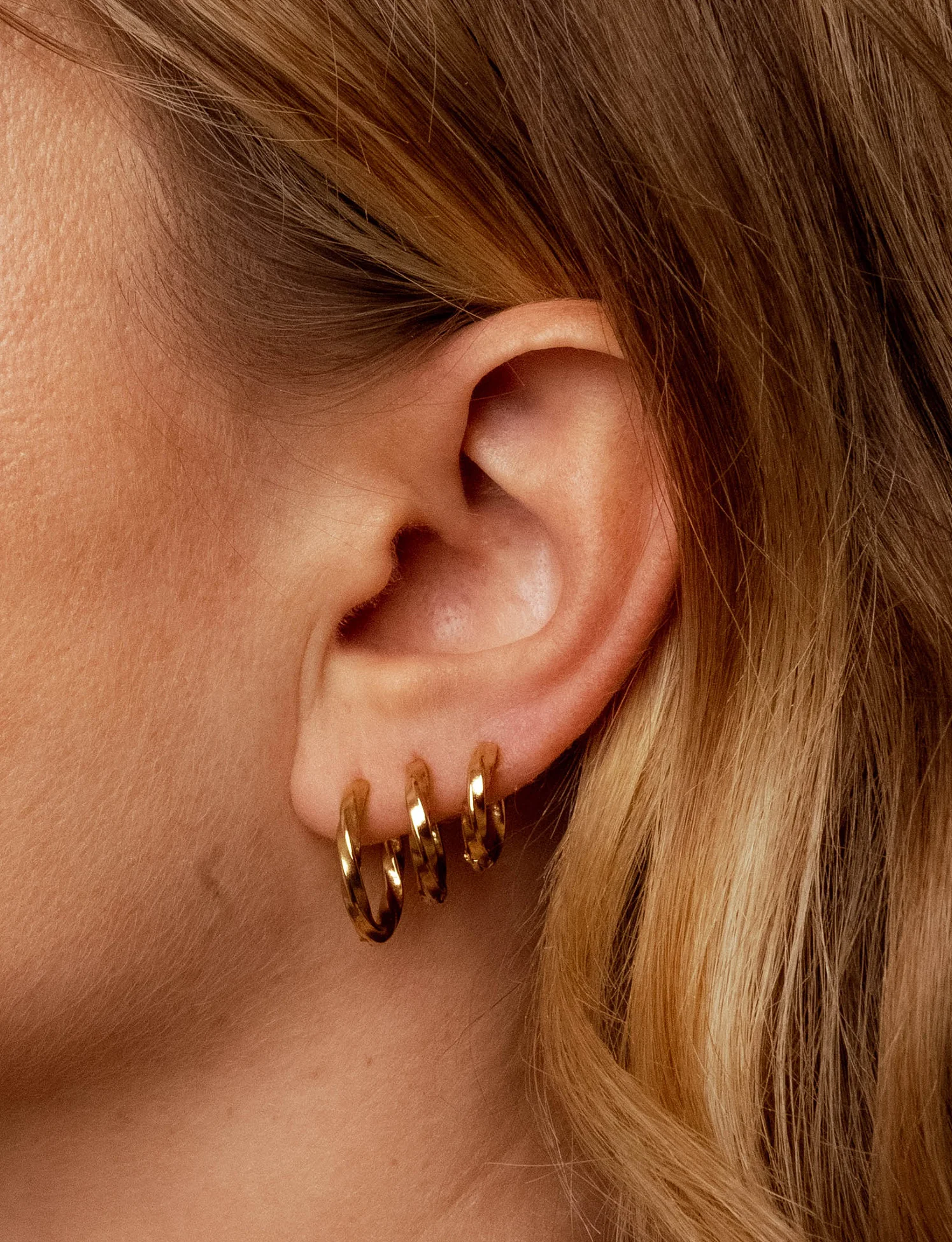 Orecchini Hoop Braid - Image 2