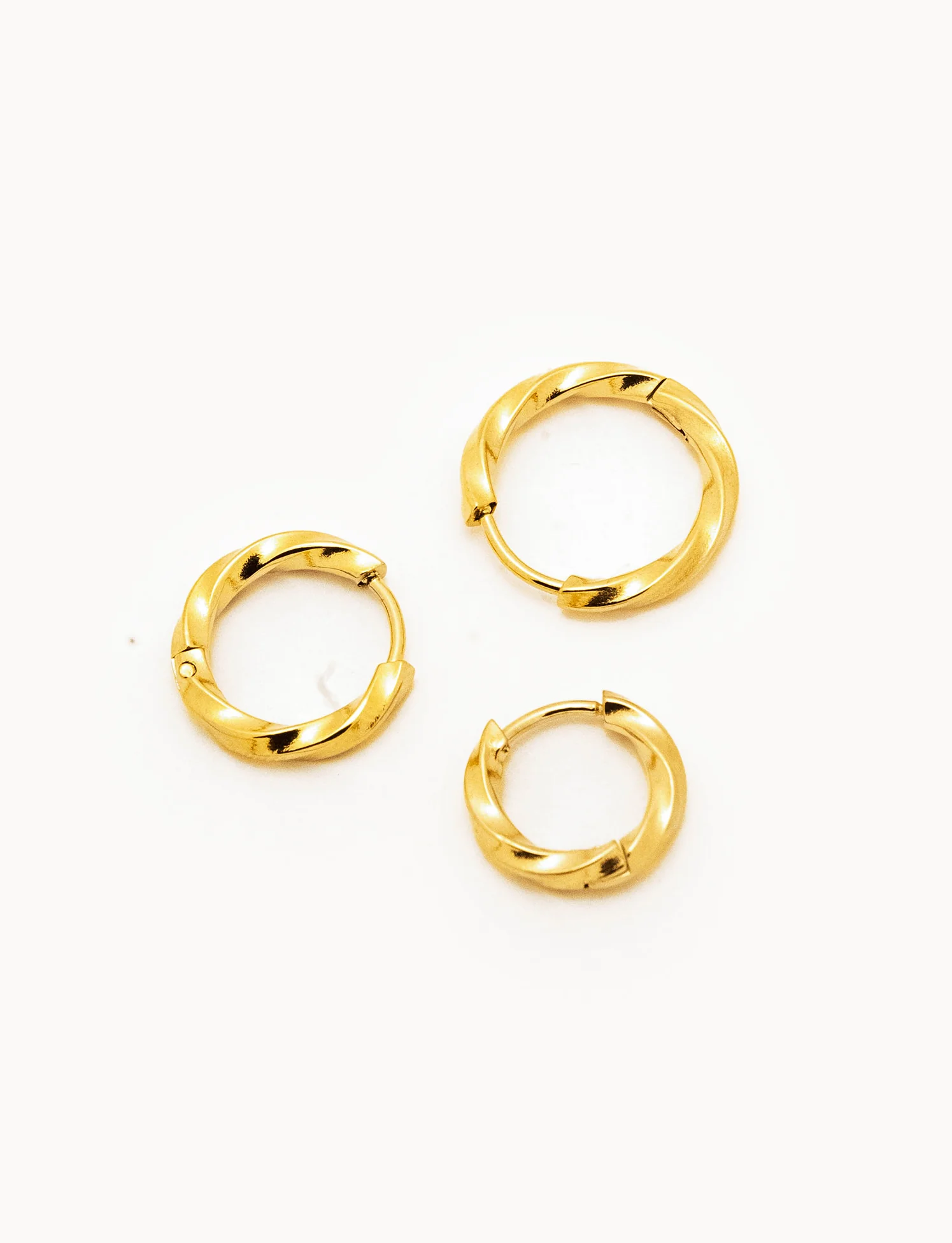 Orecchini Hoop Braid - Image 3