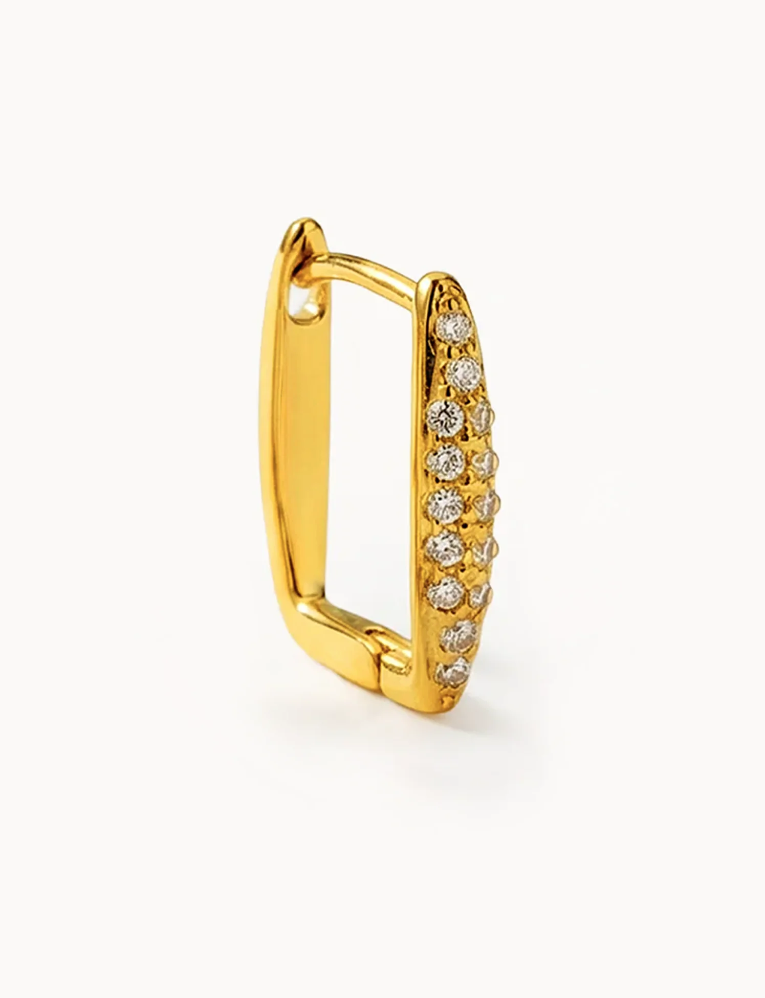 Orecchino Hoop Square - Image 5