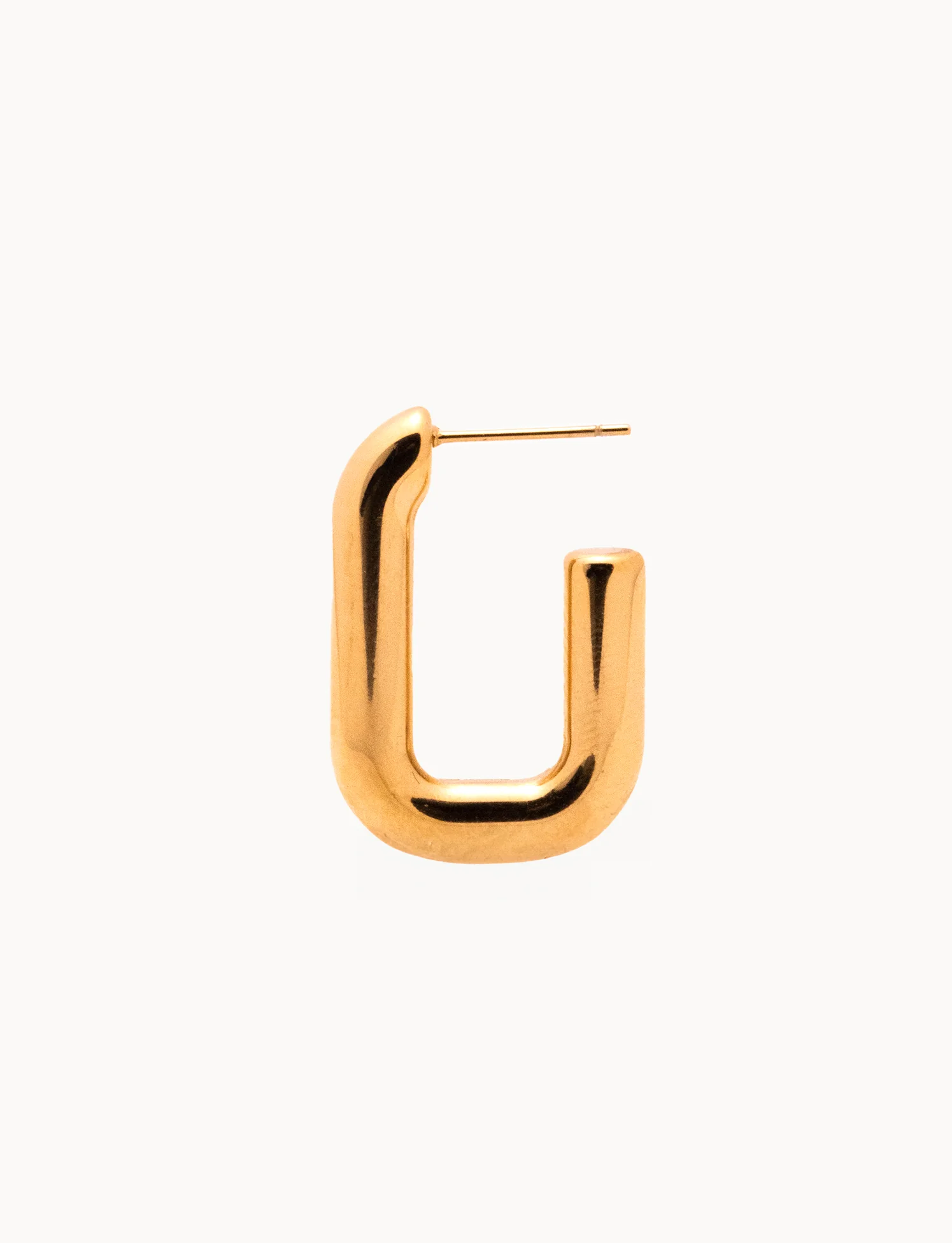 Orecchini Hoops Rettangolo - Image 6