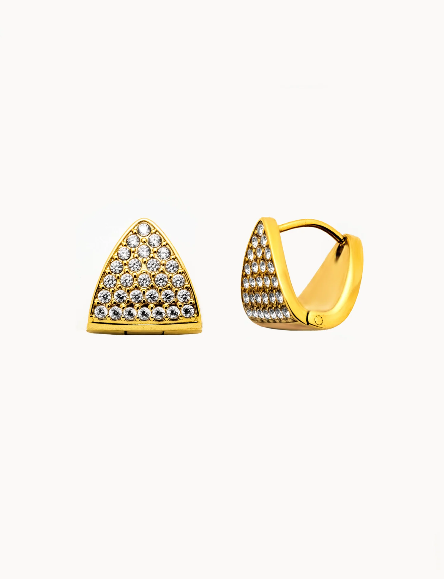 Orecchini Triangoli Sparkling - Image 3