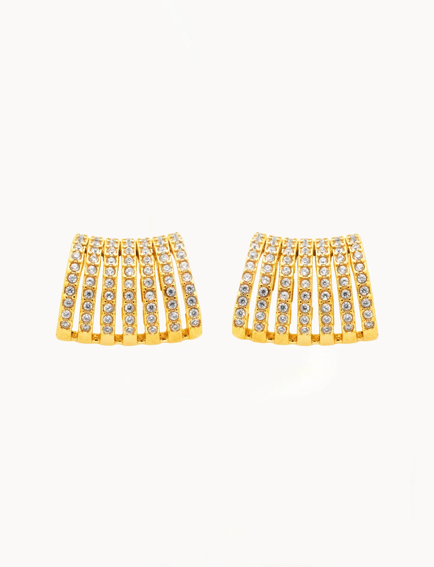 Orecchini Silhouette PAVE' - Image 3