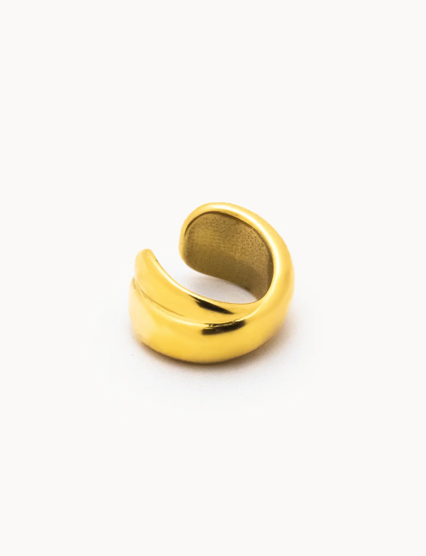 Orecchino Cuff Chubby Incrociato - Image 3