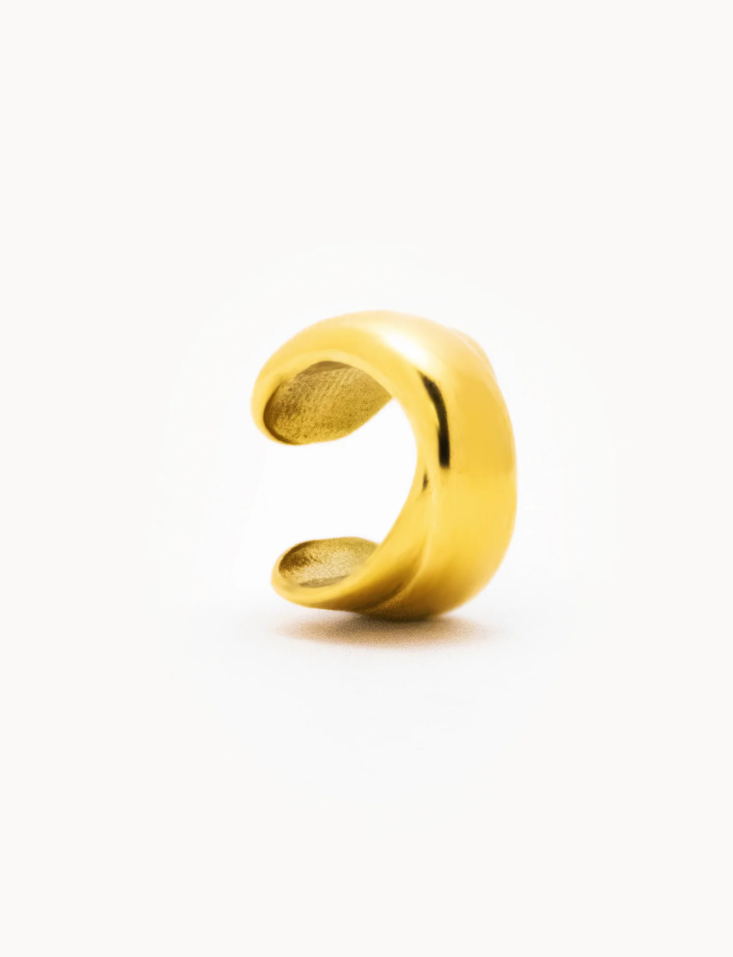 Orecchino Cuff Chubby Incrociato - Image 5