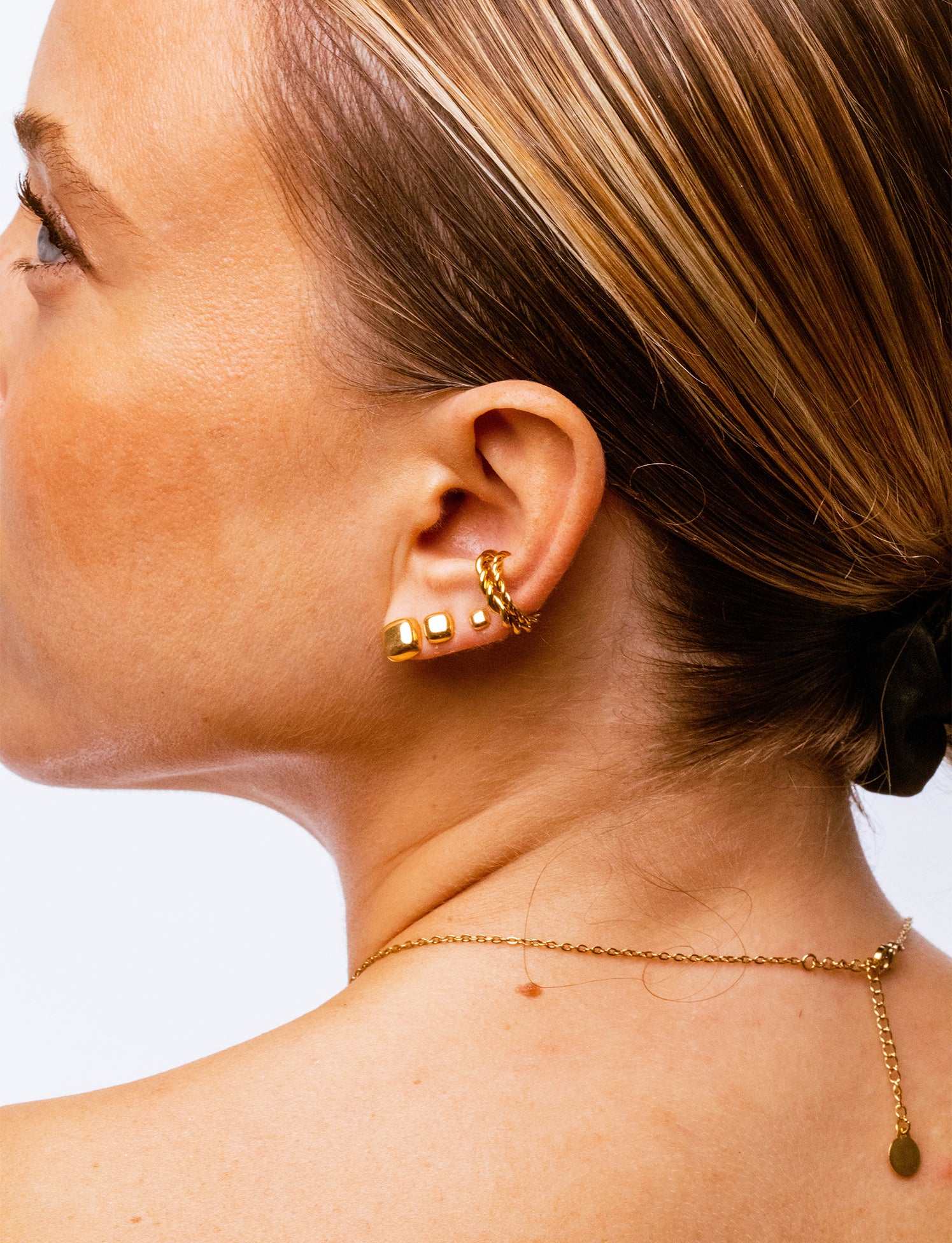 Orecchino Cuff Mini Braid - Image 2
