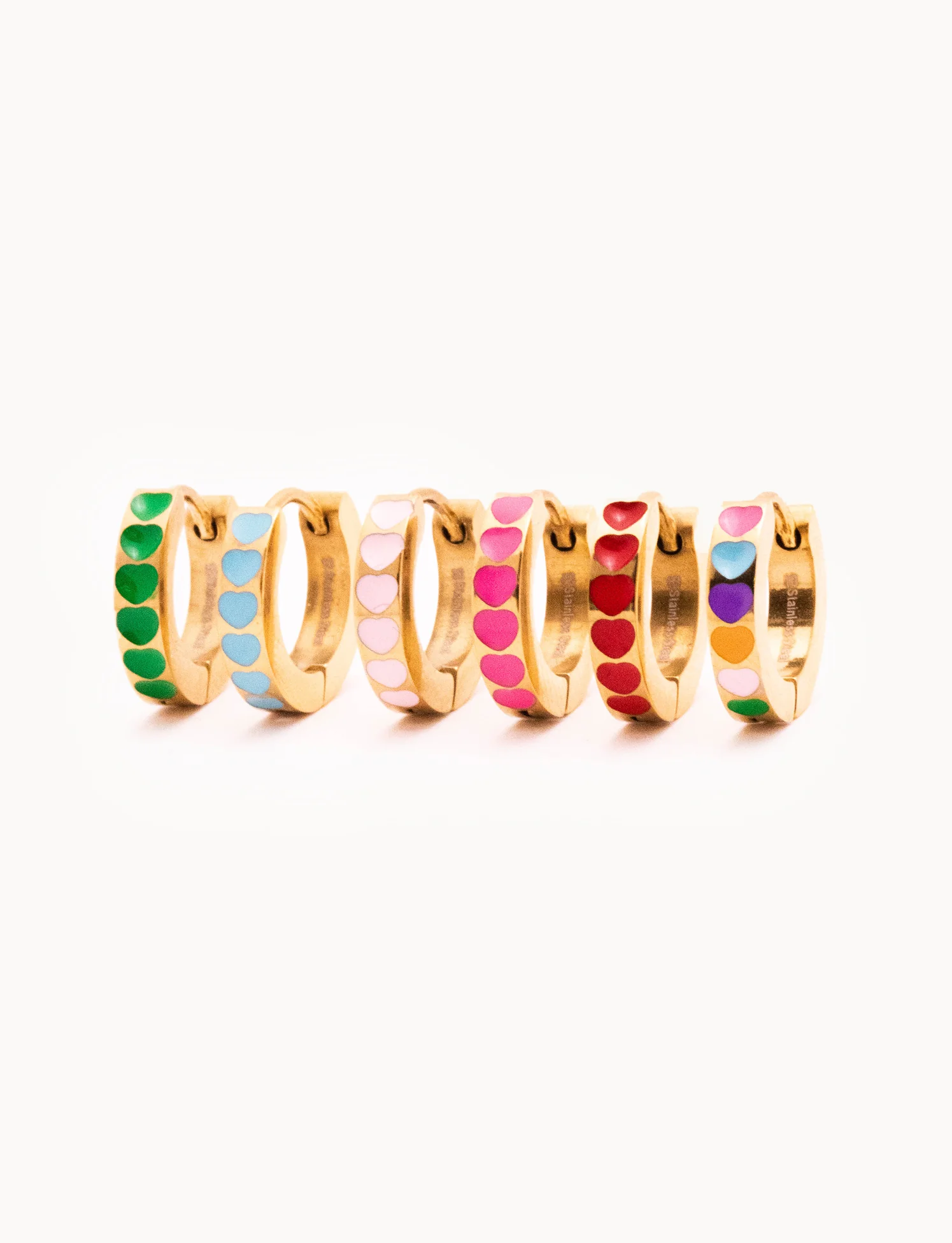 Orecchino Hoop Cuore - Image 19