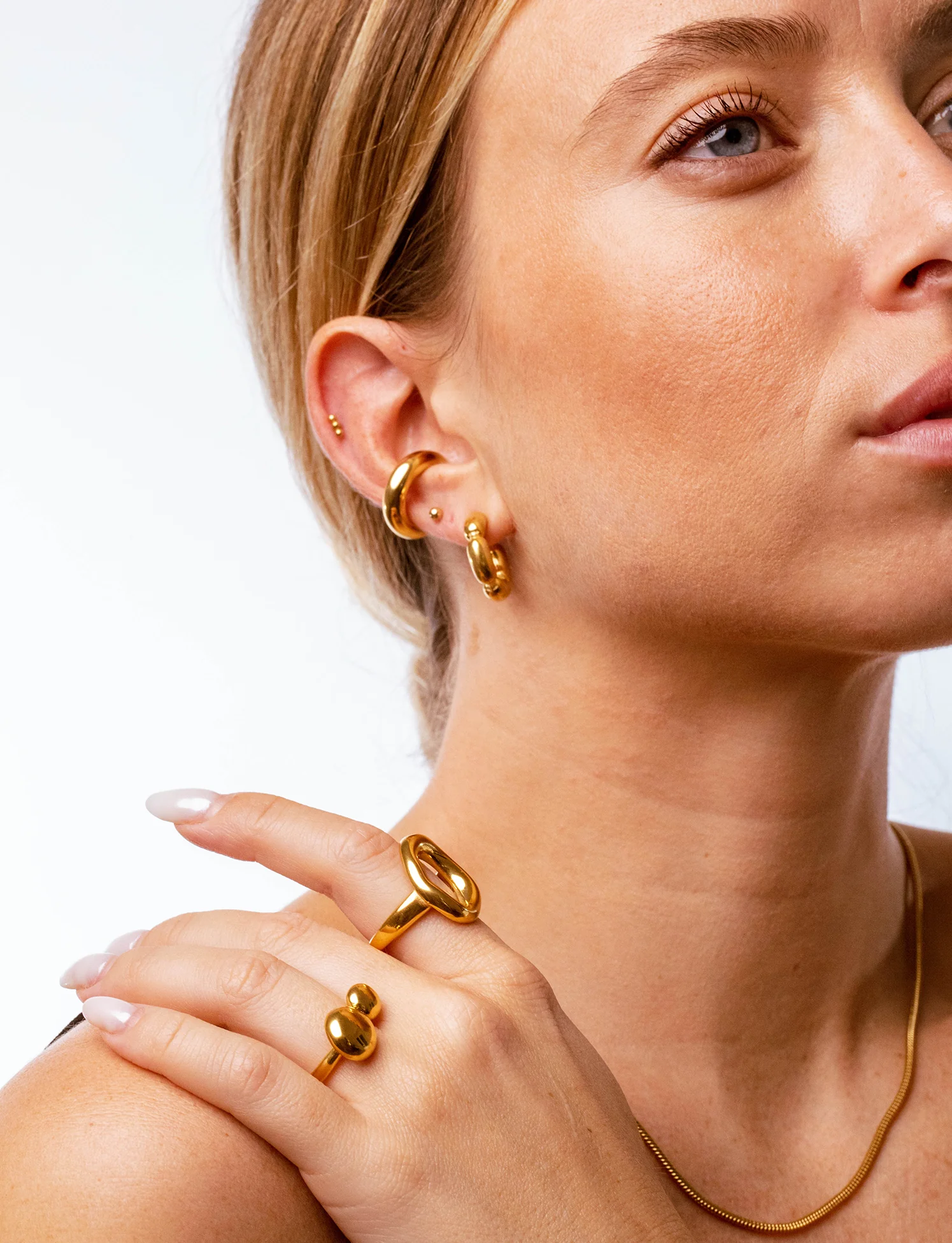 Orecchino Micro Cuff Chunky - Image 7