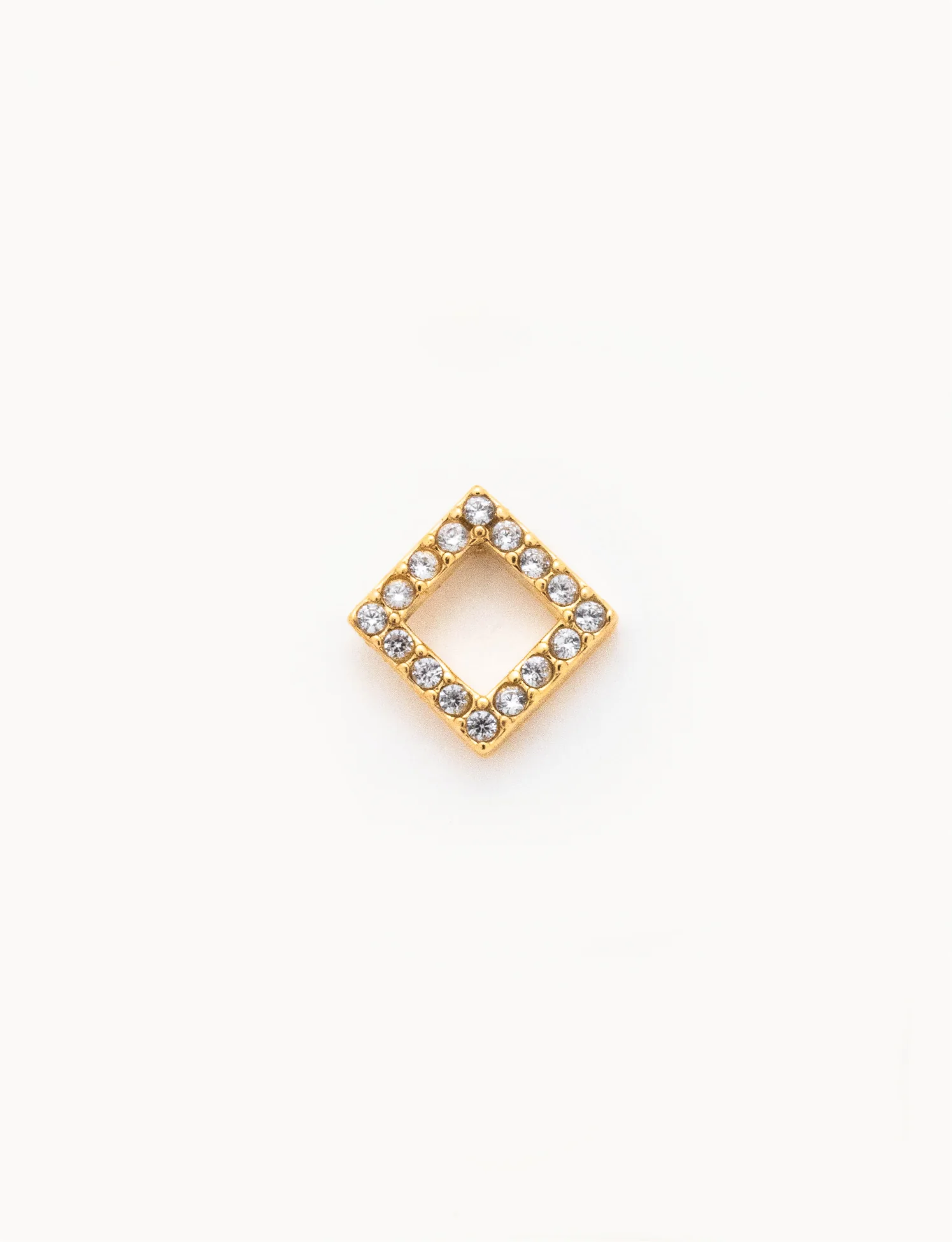 Orecchino Quadratino Sparkling - Image 3