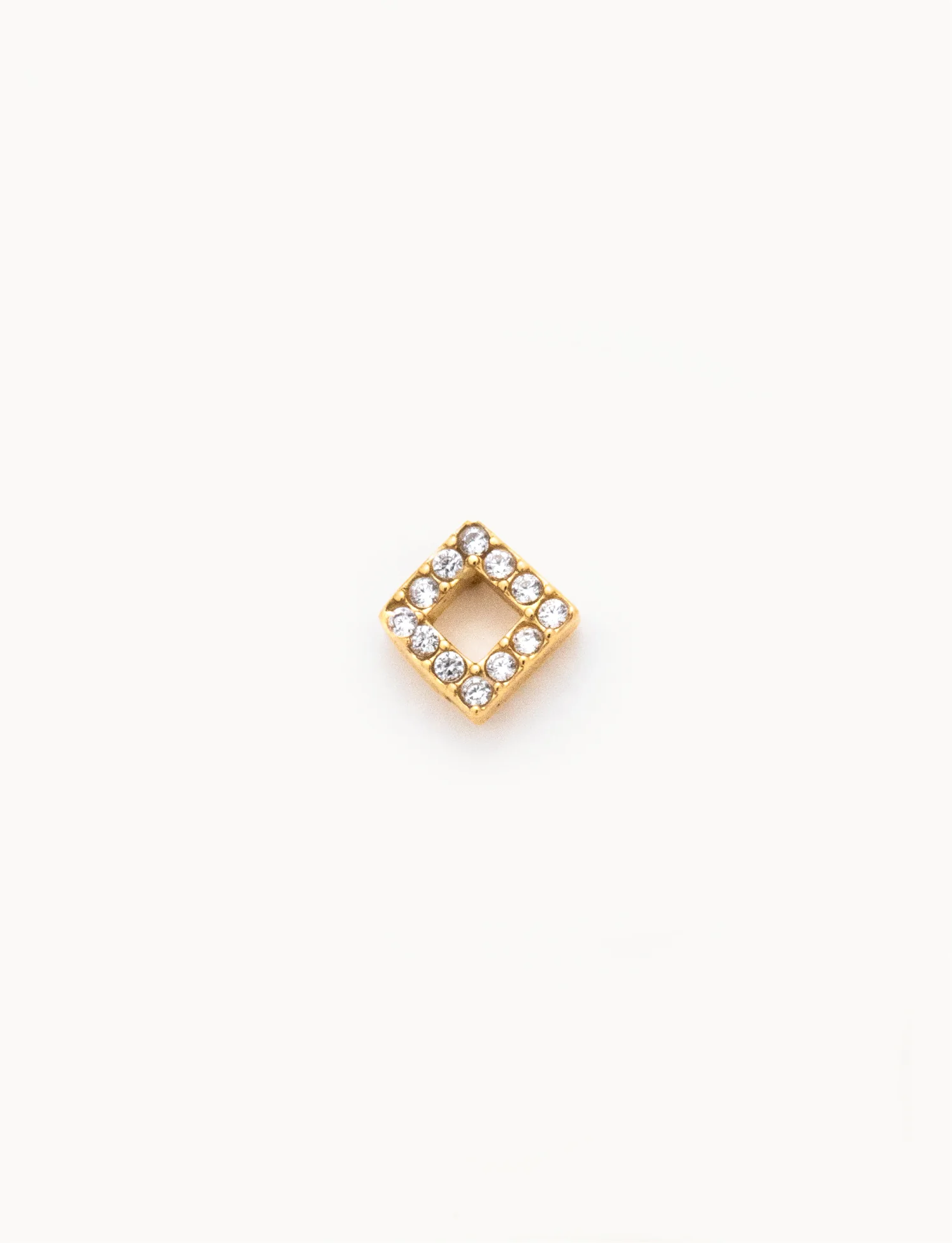 Orecchino Quadratino Sparkling - Image 5