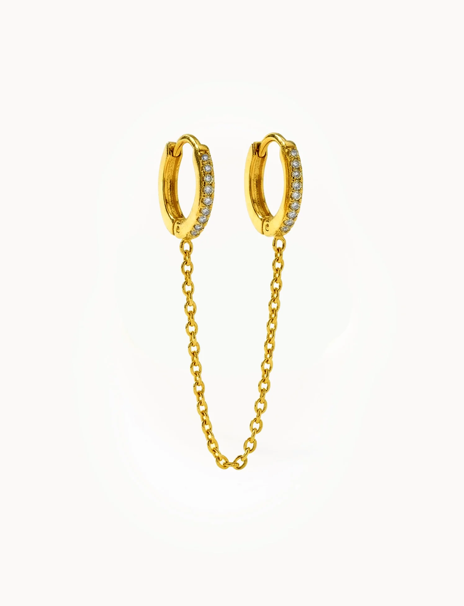 Orecchino Sparkling Chain - Image 5
